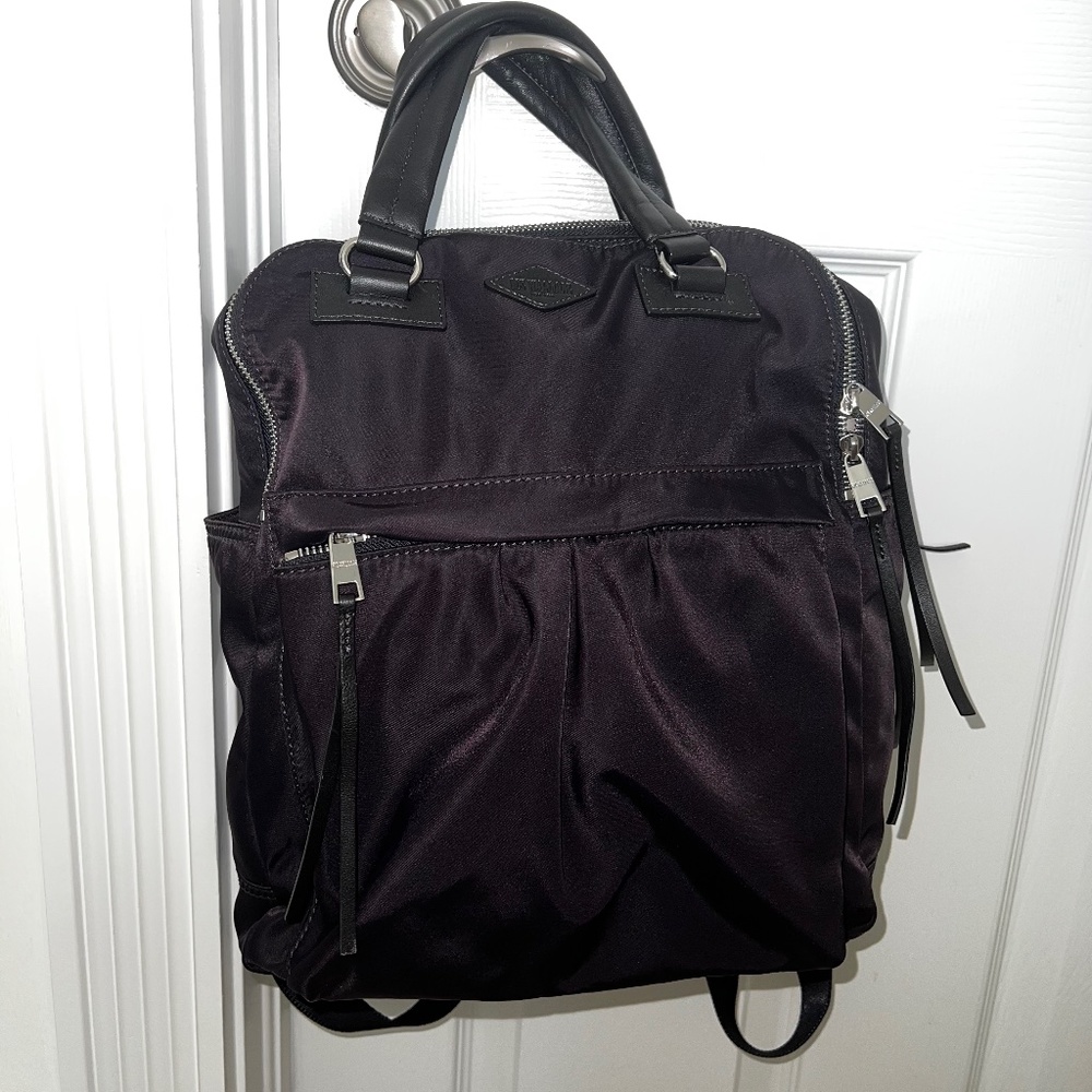 MZ WALLACE  Retired Deep  Purple Backpack